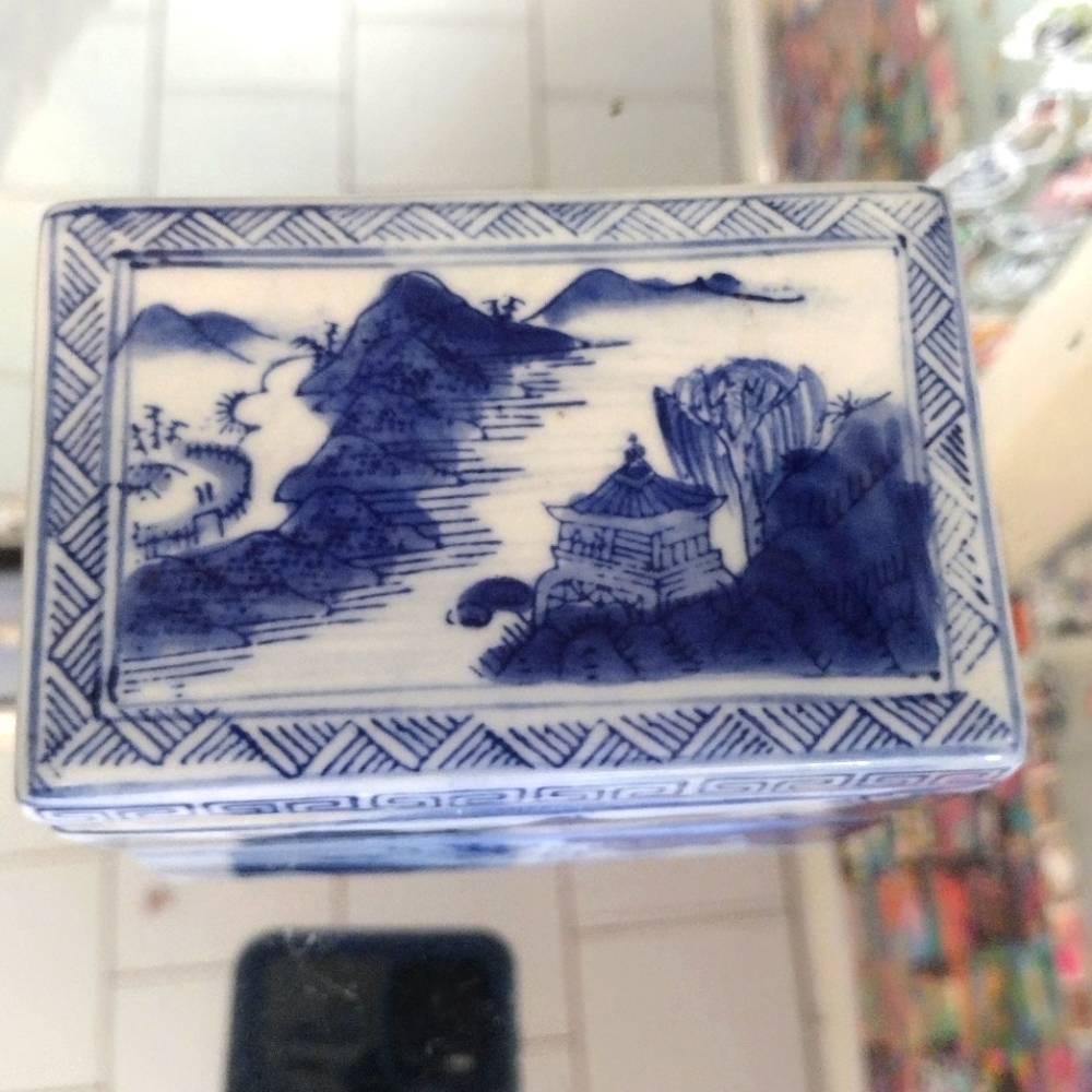 Antique China Porcelain box